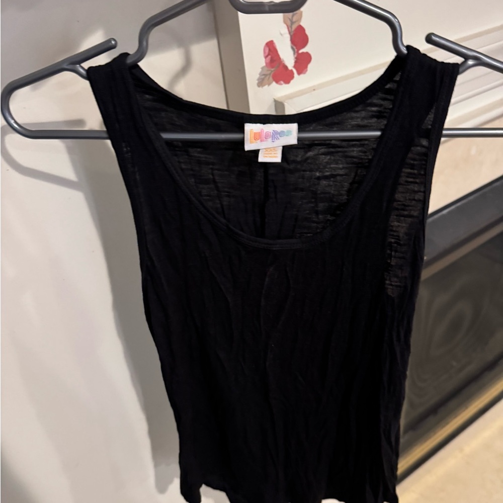 Lularoe women's tank top, black, xxs